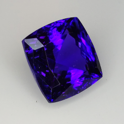 Tanzanite rectangular cushion cut 6.93ct