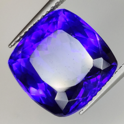 Tanzanite rectangulaire coussin de taille 9.62ct