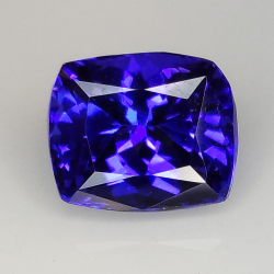 Tanzanite rectangulaire taille coussin 3.31ct