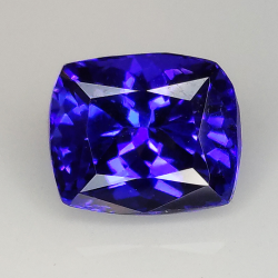 Tanzanite rectangular cushion cut 3.31ct