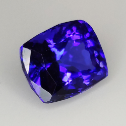 Tanzanite rectangular cushion cut 3.31ct