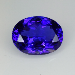 Tanzanite taille ovale 8.99ct