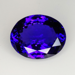 Tanzanite oval cut 6.57ct