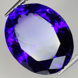 Tanzanite oval cut 6.57ct