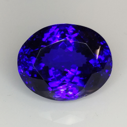 Tanzanite oval cut 10.03ct