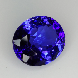 Tanzanite taglio ovale 6.88t