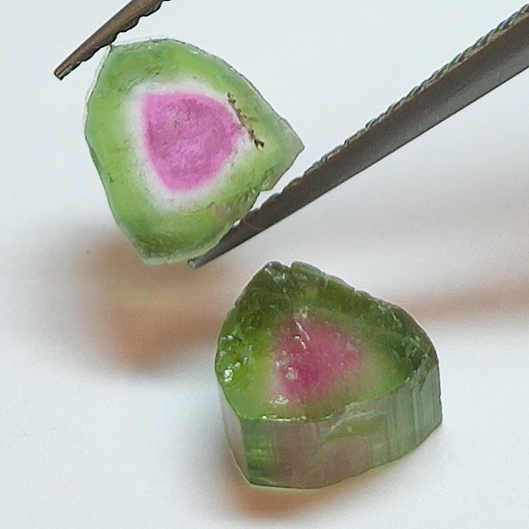 3.28ct Watermelon Tourmaline 6x5mm