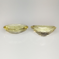 9.61ct Heliodoro Dimensione ovale