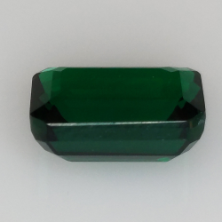 4.41ct Hydrothermal emerald emerald cut 11.12x8.19mm