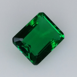 1.31ct Esmeralda hidrotermal talla esmeralda 7.84x5.93mm