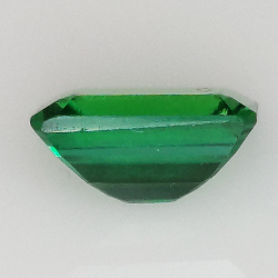 1,44 ct Émeraude hydrothermale taille émeraude 8,01x6,12 mm