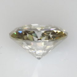 Taglio rotondo di Moissanite da 4,10 ct, 10,87x10,83 mm