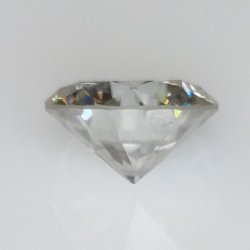 2.10ct Moissanita talla redonda 8.42x8.46mm