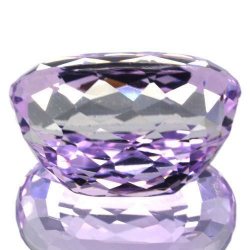 23,34ct Kunzite taglio ovale 20,00x12,10 mm