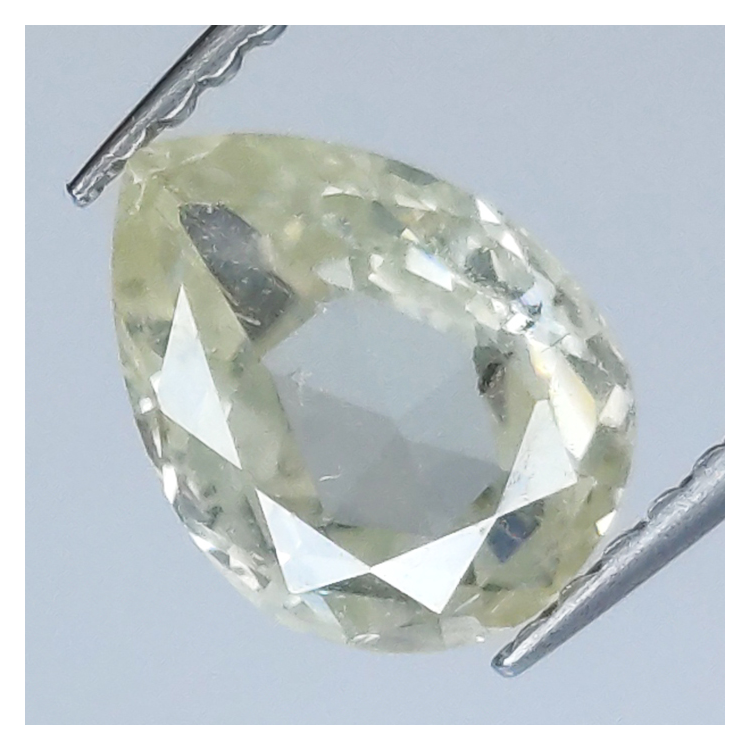 Moissanite a pera misura 1.15ct