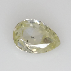 Moissanita pear size 1.15ct