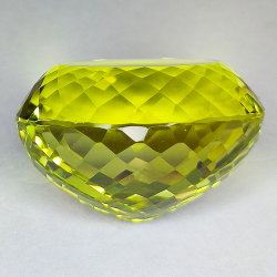 Oval cut lemon quartz 51.48ct