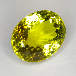 Zitronenquarz im Ovalschliff 29,10 ct