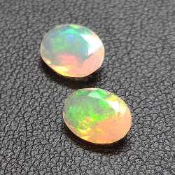 Calibrated oval cut opal