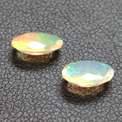 Calibrated oval cut opal