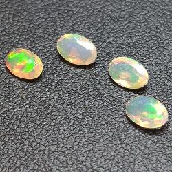 Calibrated oval cut opal