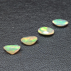 Calibrated oval cut opal