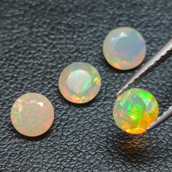 Calibrated oval cut opal