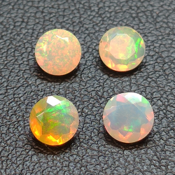 Calibrated oval cut opal