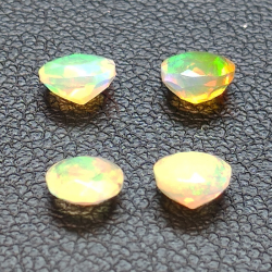 Calibrated oval cut opal