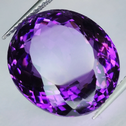 17,06ct Amethyst ovaler Schliff 7.48x15.13mm