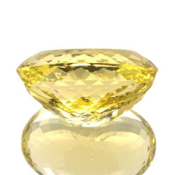 42,86 ct Zitronenquarz im Ovalschliff 26,6 x 18,6 mm