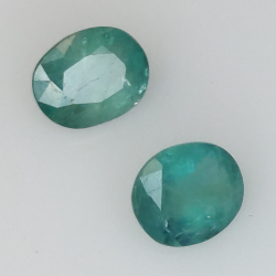 Grandidierite taglio ovale 1,09ct