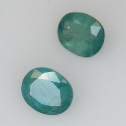 Grandidierite taglio ovale 1,09ct