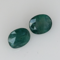 Grandidierite taglio ovale 1,23ct