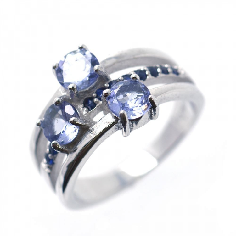 Multigems & 925 Sterling Silver Ring