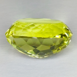 Oval cut lemon quartz 19.44ct