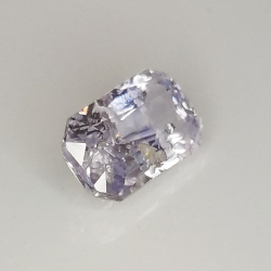 1.55ct Emerald Cut Violet Sapphire 7x5mm