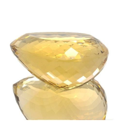 64.10ct. Citrine Pear Cut