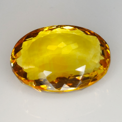 12,82ct Citrin Ovalschliff 17x12mm