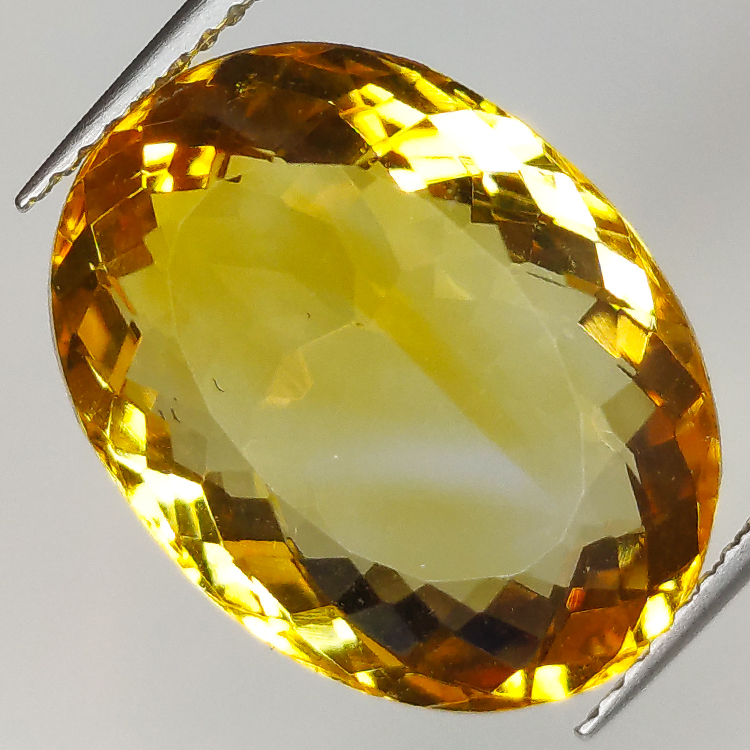 11.48ct Citrine ovale coupée 16x12mm