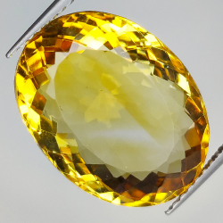 11,48ct Citrin Ovalschliff 16x12mm