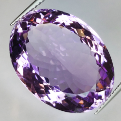 Amethyst oval cut 21.01 ct 21 x 15mm