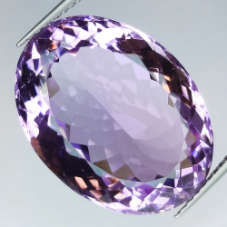 Amethyst oval cut 21.01 ct 21 x 15mm