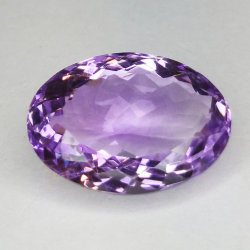 16.09ct Amethyst oval cut 20 x 14 mm