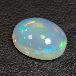 1.12ct Ethiopian opal oval cut 9 x 7mm