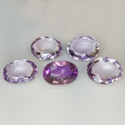 30.94ct Oval cut Amethyst 16.00x12.00mm