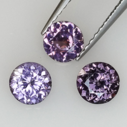 1.16ct Spinel round size 4.5 to 4.6mm