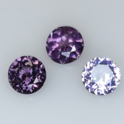 1.44ct Spinel round size 4.7 to 4.8mm