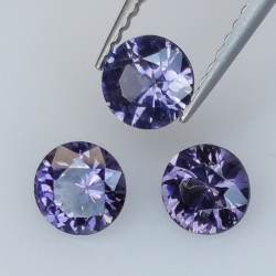 1.29ct Spinel round size 4.7 to 4.8mm