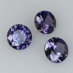 1.29ct Spinel round size 4.7 to 4.8mm